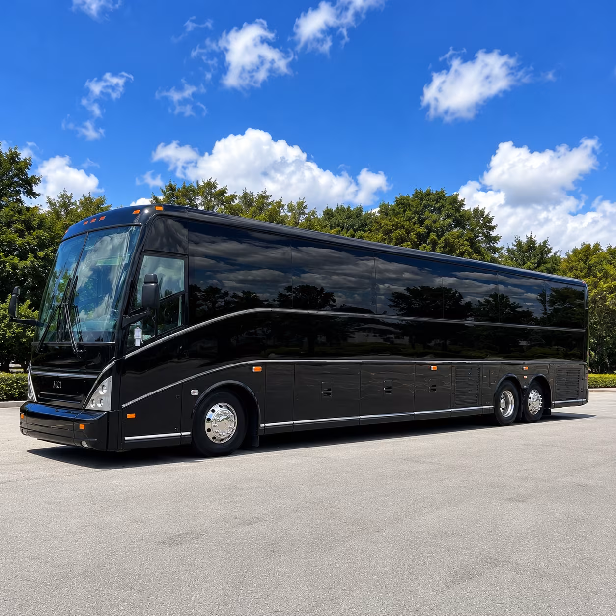 buses for the wm phoenix open and barrett jackson corporate hospitality