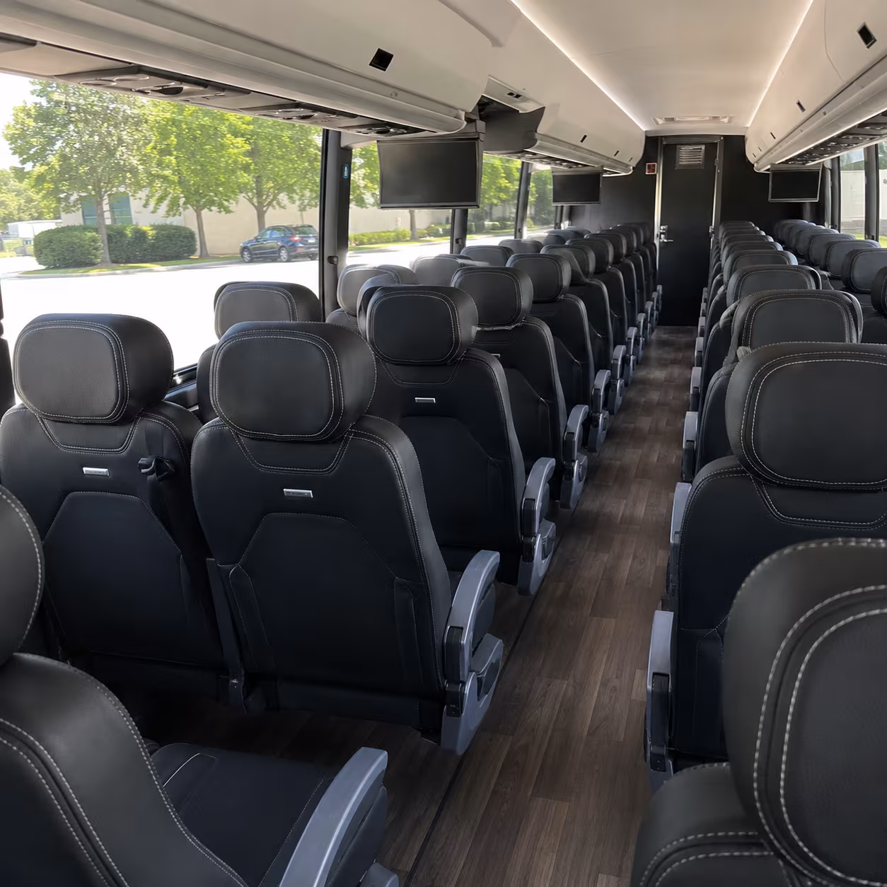 chandler charter bus inside