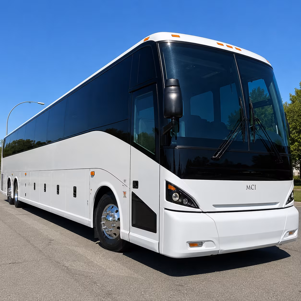 chandler charter bus rental exterior