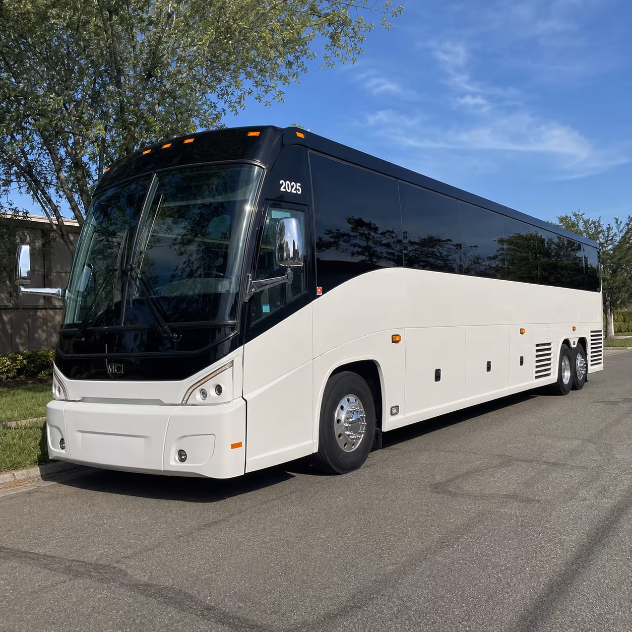 chandler charter bus rental fleet