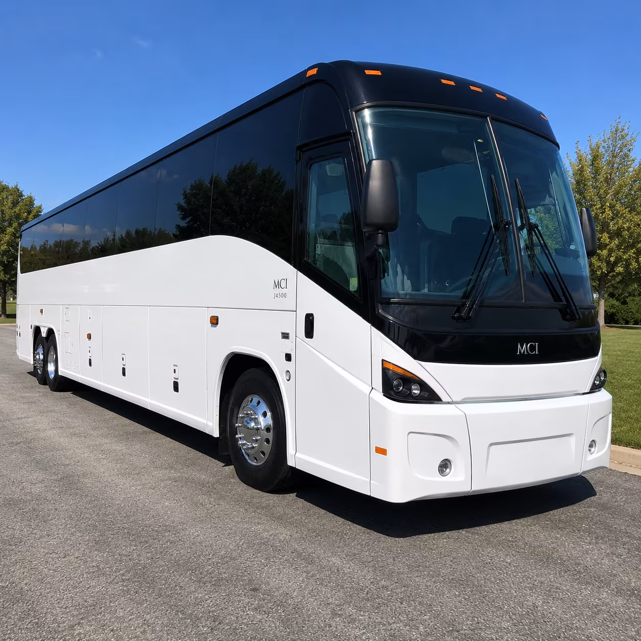 charter bus pickups at mesa gateway airport aza